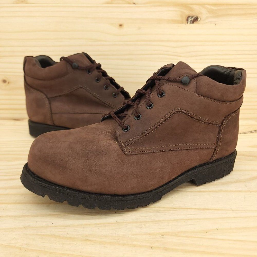 P W Minor Mens Weekender Outdoor Boots Sz 11 5E EEEEE Brown Suede Hiking Combat